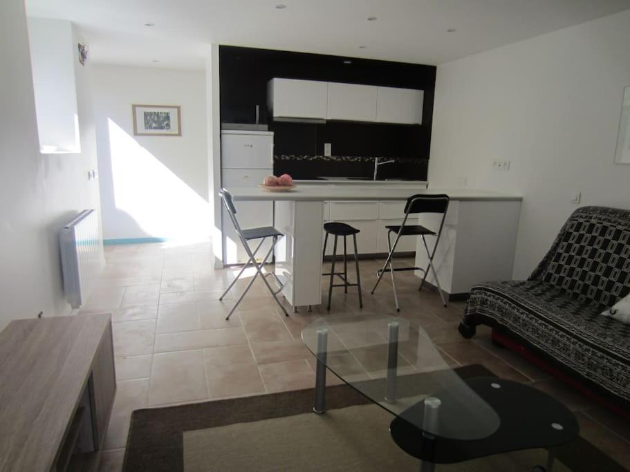 Apartamento T2 Refait A Neuf Avec Petit Jardin Et Parking Millau Exterior foto